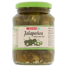 SPAR SZELETELT JALAPENO PAPRIKA 340 G