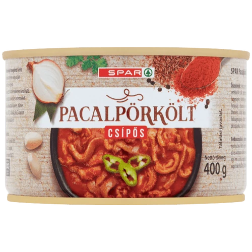 SPAR PACALPÖRKÖLT ENYHÉN CSÍPŐS 400G