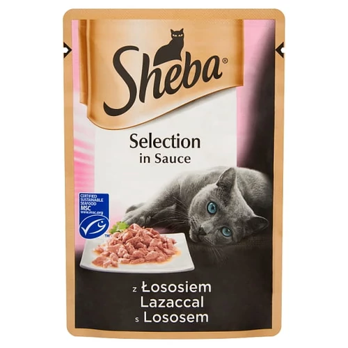 SHEBA MACSKAELEDEL LAZAC 85G