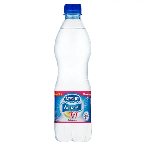 NESTLÉ AQUAREL SZÉNSAVAS ÁSVÁNYVÍZ 0,5L