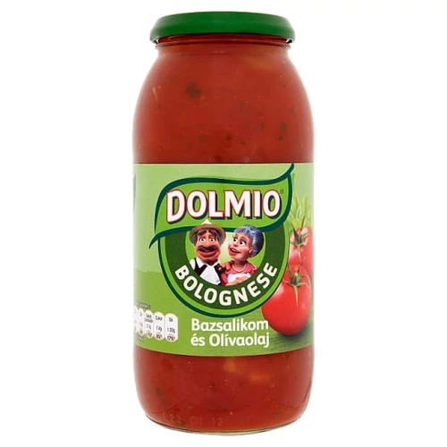 DOLMIO BOLOGNESE BOLOGNAI ALAP BAZSALIKOMMAL ÉS OLÍVAOLAJJAL 750 G