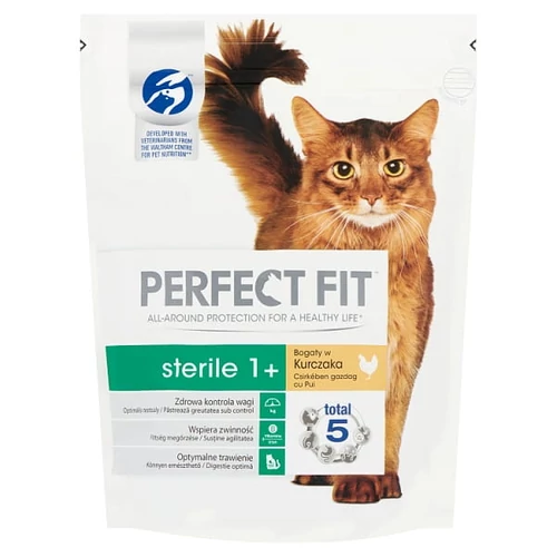 PERFECT FIT STERILE SZÁRAZ ÁLLATELEDEL MACSKÁK SZÁMÁRA CSIRKÉVEL 750 G