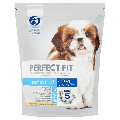 PERFECT FIT JUNIOR SZÁRAZ ÁLLATELEDEL XS/S KUTYÁK SZÁMÁRA 825 G
