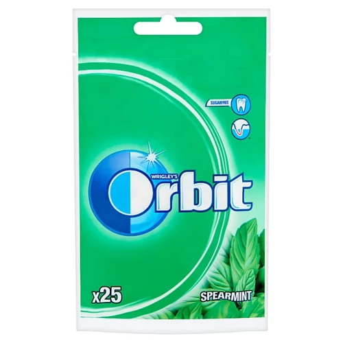 ORBIT SPEARMINT MENTAÍZŰ RÁGÓGUMI 35 G