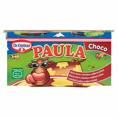 PAULA PUDING CSOKI-VANÍLIA 2X100G
