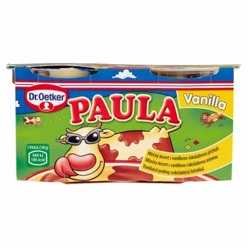 PAULA PUDING VANÍLIA-CSOKI 2X100G