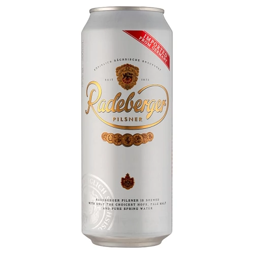 Radeberger Pilsner német világos sör 4,8% 0,5 l