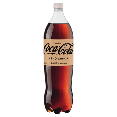 COCA-COLA ZERO VANÍLIA SZÉNSAVAS ÜDÍTŐITAL 1,75L