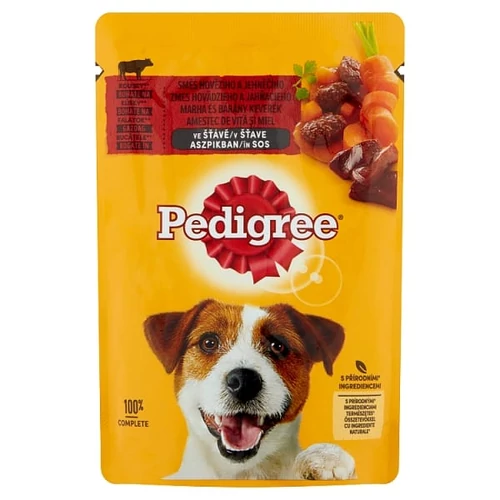 PEDIGREE ALUTASAKOS KUTYAELEDEL MARHA-BÁRÁNY 100G
