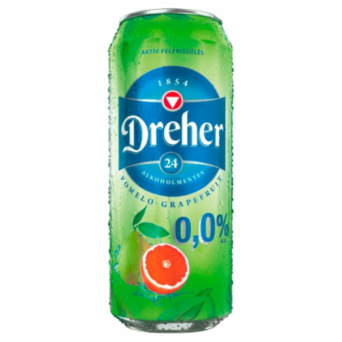 DREHER 24 POMELO-GRAPEFRUIT DOBOZOS 0,5L