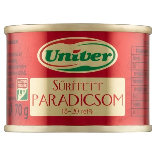 KECSKEMÉTI SŰRÍTETT PARADICSOM 18-20% 70G