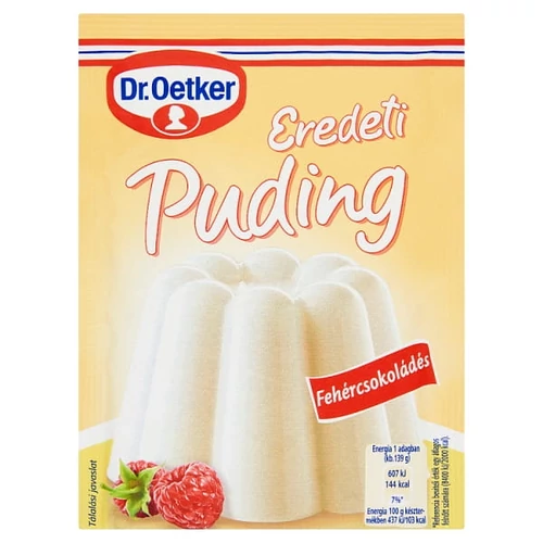 DR. OETKER EREDETI PUDING FEHÉRCSOKOLÁDÉS PUDINGPOR 46 G