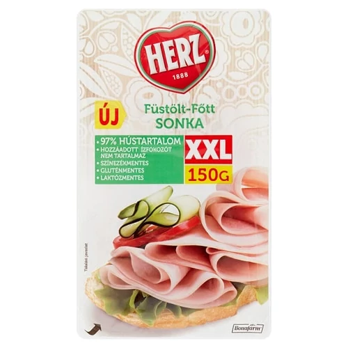 HERZ FÜSTÖLT-FŐTT SONKA 150 G