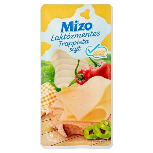 MIZO LAKTÓZMENTES TRAPPISTA SAJT SZELETELT 125G