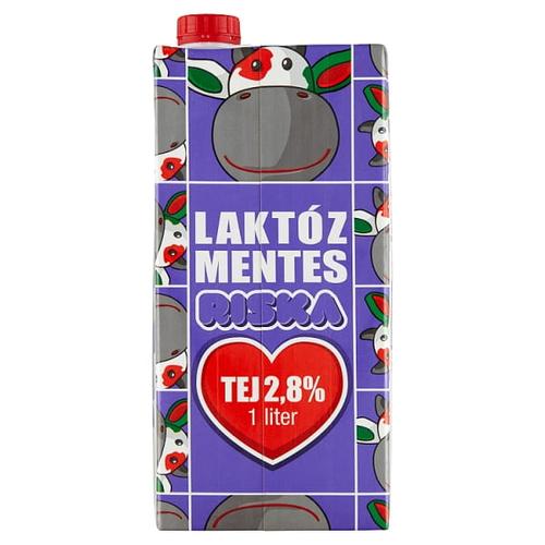 RISKA LAKTÓZMENTES UHT TEJ 2,8% 1 L