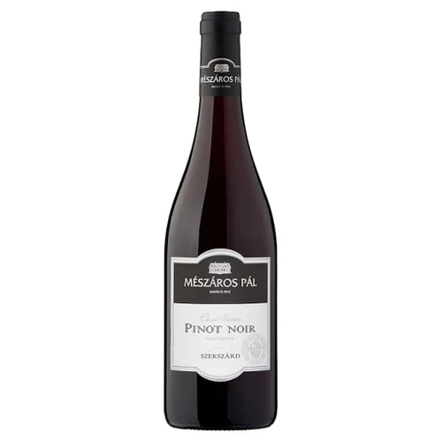 MÉSZÁROS PÁL CLASSIC SELECTION SZEKSZÁRDI PINOT NOIR SZÁRAZ VÖRÖSBOR 14% 0,75 L