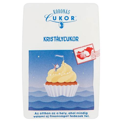 KORONÁS KRISTÁLYCUKOR 1KG