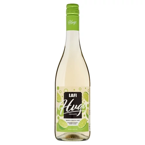 Lafi Hugo bodza-menta-lime ízű szénsavas boralapú ital 7% 0,75 l