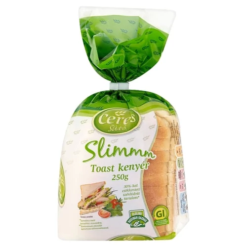 CERES SÜTŐ SLIMMM TOAST KENYÉR 250 G