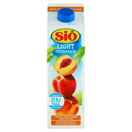 SIÓ LIGHT  ŐSZIBARACK GYÜMÖLCSITAL 1L