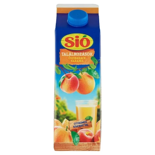 SIÓ ROSTOS ŐSZIBARACK-NARANCS GYÜMÖLCSITAL 1L