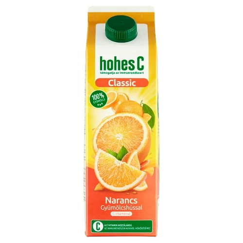 HOHES C NARANCSLÉ GYÜMÖLCSHÚSSAL 1L