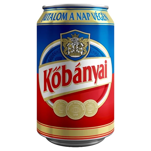 KŐBÁNYAI VILÁGOS SÖR 4,3% 0,5 L
