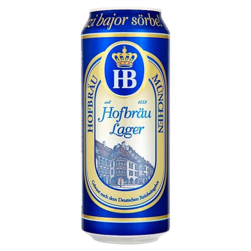 HB HOFBRÄU MÜNCHEN VILÁGOS SÖR 4% 0,5 L