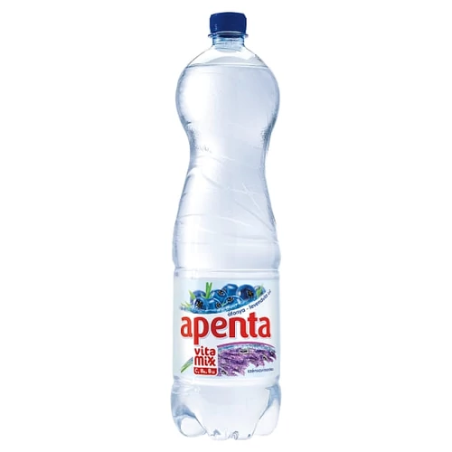 APENTA VITAMIXX ÁFONYA-LEVENDULA ÍZŰ SZÉNSAVMENTES ÜDÍTŐITAL 1,5L