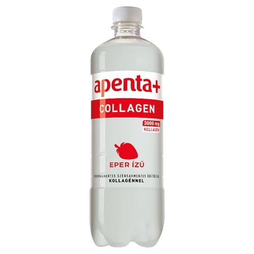 APENTA+ COLLAGEN EPER ÍZŰ ENERGIAMENTES SZÉNSAVMENTES ÜDÍTŐITAL KOLLAGÉNNEL 750 ML