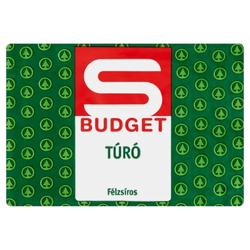 S-BUDGET FÉLZSÍROS TÚRÓ 250G