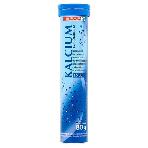 SPAR KALCIUM PEZSGŐTABLETTA 80G