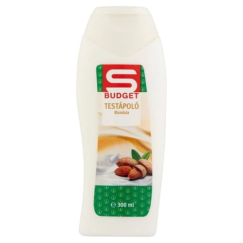 S-BUDGET TESTÁPOLÓ MANDULA 300ML