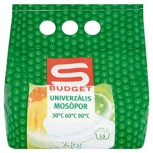 S-BUDGET MOSÓPOR UNIVERZÁLIS 2KG