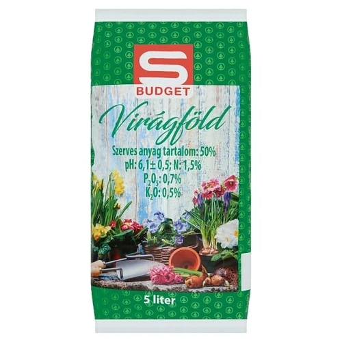 S-BUDGET VIRÁGFÖLD 5 L