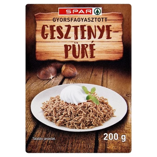 SPAR GESZTENYEPÜRÉ 200G