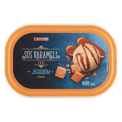 SPAR SÓS KARAMELLÁS JÉGKRÉM 900ML
