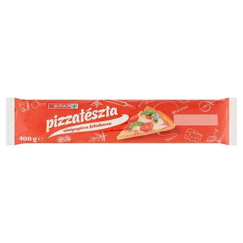 SPAR ÉLESZTŐS PIZZATÉSZTA 400G