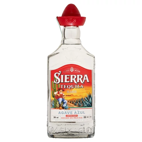 SIERRA TEQUILA BLANCO MEXIKÓI AGAVEPÁRLAT 38% 0,35 L