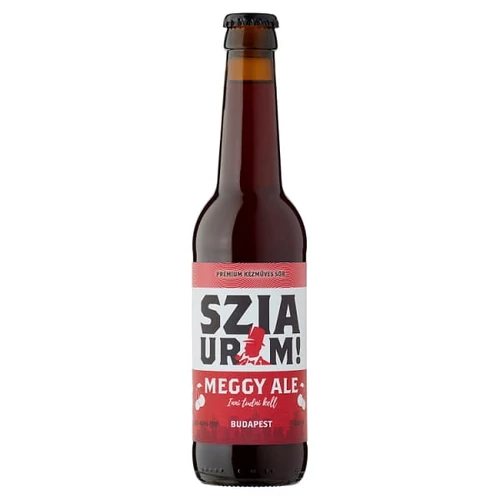 SZIA URAM! MEGGY ALE PRÉMIUM KÉZMŰVES SÖR 4,5% 330 ML