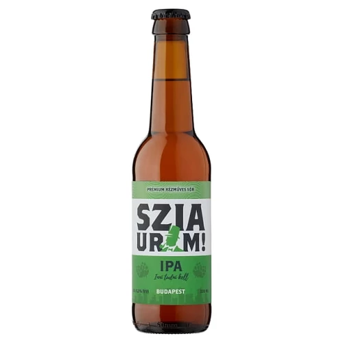 SZIA URAM! IPA PRÉMIUM KÉZMŰVES SÖR 5,2% 330 ML