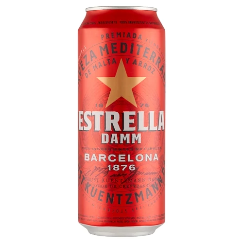 ESTRELLA DAMM SPANYOL VILÁGOS SÖR 4,6% 0,5 L