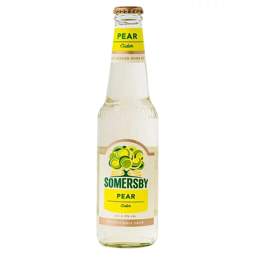 SOMERSBY CIDER KÖRTELÉ ALAPÚ SZÉNSAVAS, ALKOHOLOS ITAL 4,5% 330 ML