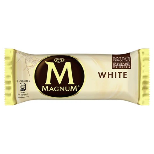 MAGNUM WHITE VANÍLIA JÉGKRÉM 120 ML