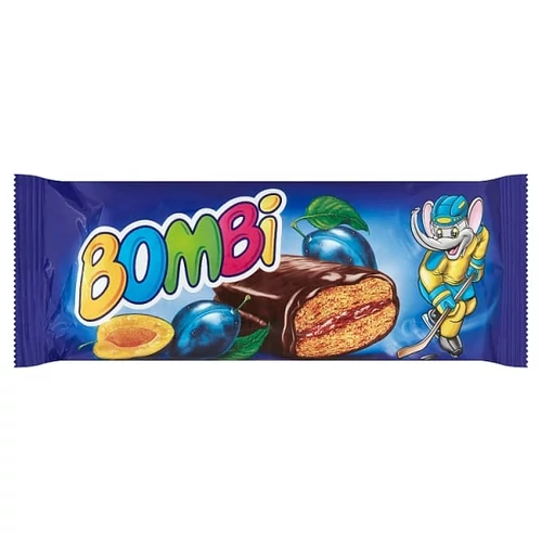 BOMBI SZILVA TÖLTÖTT CSOKOLÁDÉVAL BEVONT SÜTEMÉNY 45G