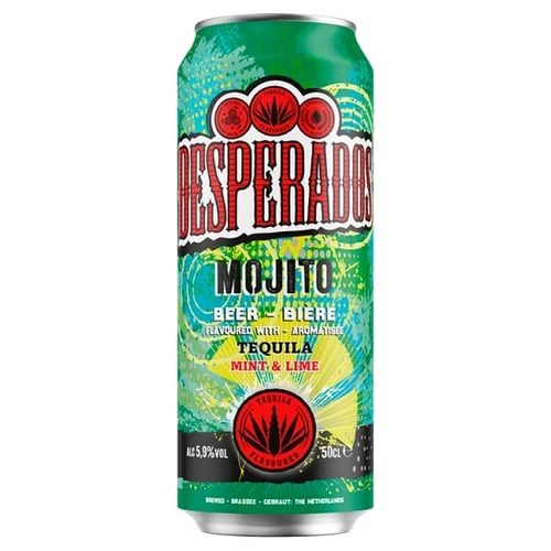 DESPERADOS MOJITÓ ALKOHOLOS ITAL 0,5L