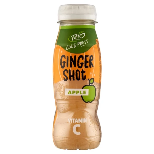 RIO HIDEGEN PRÉSELT ALMALÉ GYÖMBÉRREL ÉS C-VITAMINNAL 180 ML