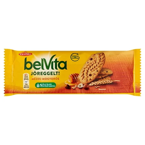 BELVITA MÉZES-MOGYORÓS KEKSZ 50G