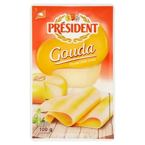 PRÉSIDENT GOUDA SZELETELT SAJT 100 G