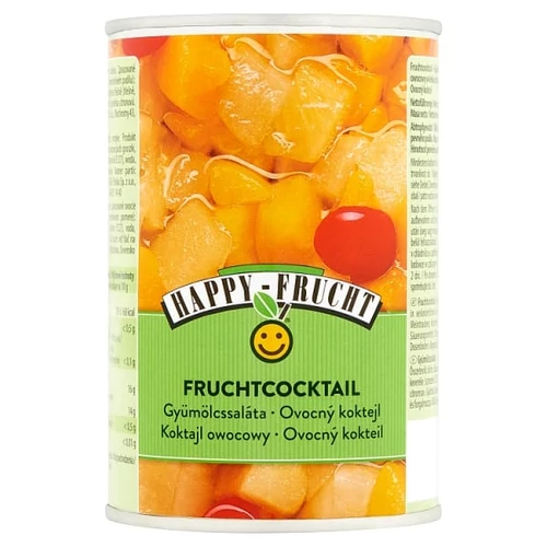 HAPPY FRUCHT GYÜMÖLCSSALÁTA BEFŐTT 410 G